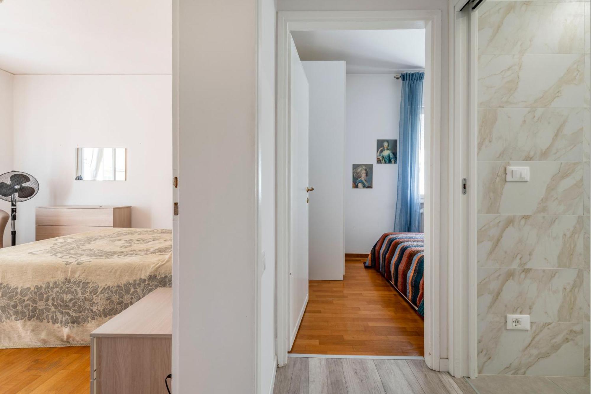 Casa Lido Venezia Center Located With Balconies Appartement Venetië-Lido Buitenkant foto